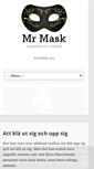 Mobile Screenshot of mrmask.se