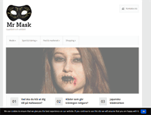 Tablet Screenshot of mrmask.se